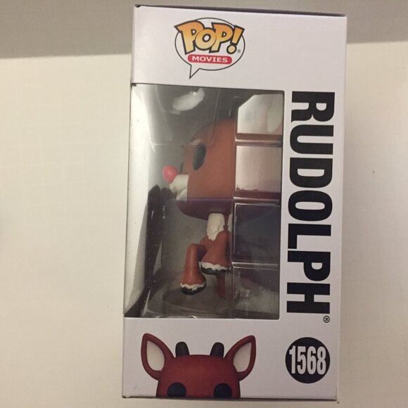NEW Rudolph the Red Nose Reindeer 60th Anniversary Rudolph & Clarice Funko Pop - Picture 6 of 14
